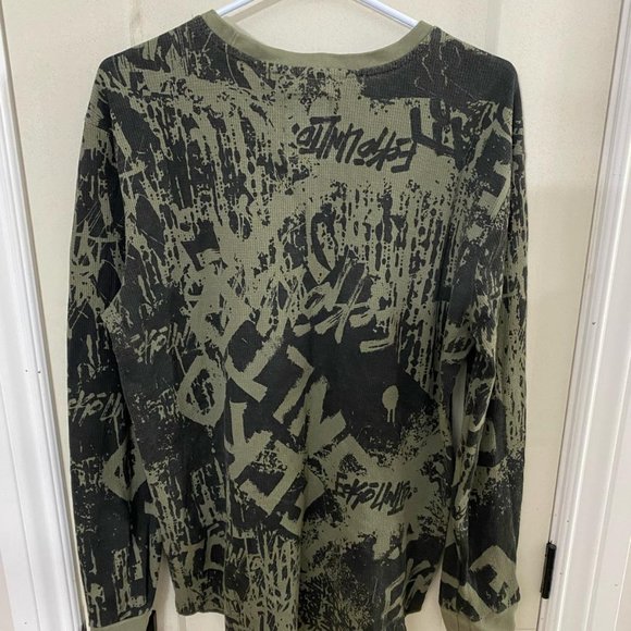ECKO Unlimited Men's Waffle Shirt - Camouflage - Picture 2 of 4
